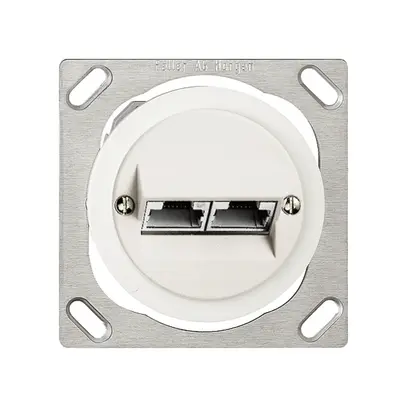 Scatola di raccordo INS JK 43 2RJ45 separato, bianco 