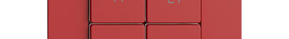 Commande pour interrupteur stores 1c scène/4t Edue Wiser berry 