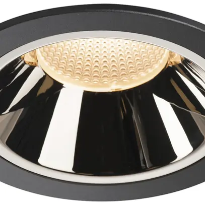 Downlight LED SLV NUMINOS XL 37.4W 3400lm 2700K 20° VAR Ø160×108mm no/Cr 
