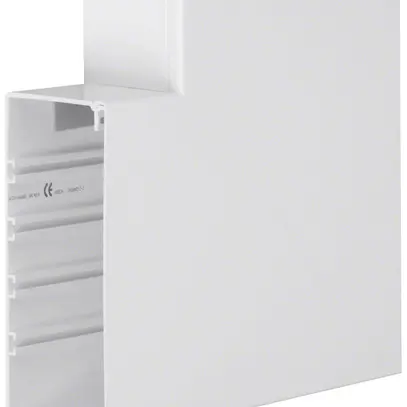 Angle plat Hager tehalit.FB 230×100mm gris IP30 