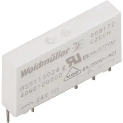 Relais WM RSS110024 1CO AgSnO2 21.6…28.8VDC 6A/250VAC 