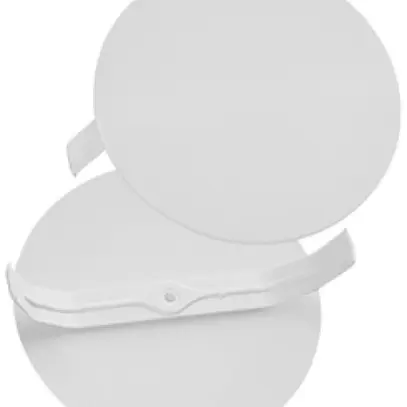 Rosone da soffitto HSB Weibel Ø85×1mm materiale sintetico bianco TFI a 850°C 