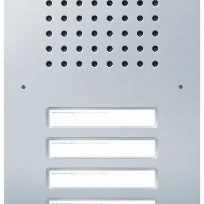 Poste audio externe Siedle Classic système bus 5 12VAC 329×171×65mm IP54 
