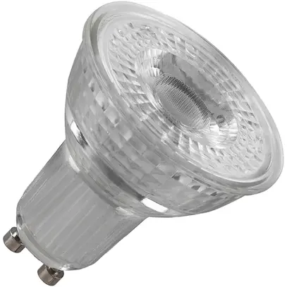Lampe LED SLV QPAR51 GU10 2.4W 230lm 2700K Ø50mm clair 36° 