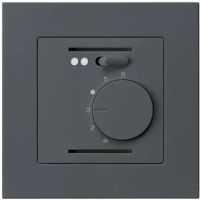Thermostate d'ambiance ENC kallysto.pro anthracite pour plancher chauffant 