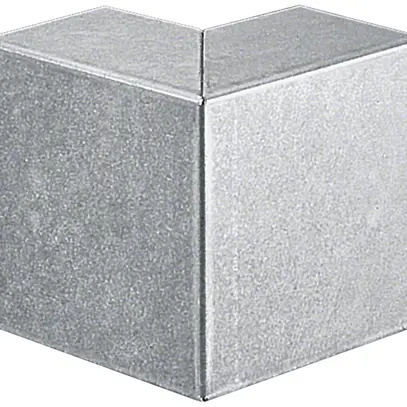 Angle extérieur Hager tehalit.LFS 60×40mm zinc IP30 