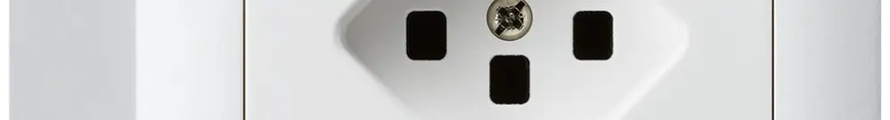 AP-Steckdose kallysto T23 weiss Schraubklemme 