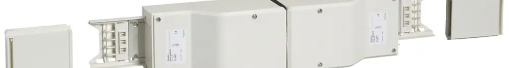 Alimentation intermédiaire Canalis KNA 63A 230…500V 3L+N+PE blanc IP55 