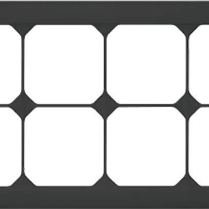 En-tête ENC kallysto.line 2×4 noir horizontal 
