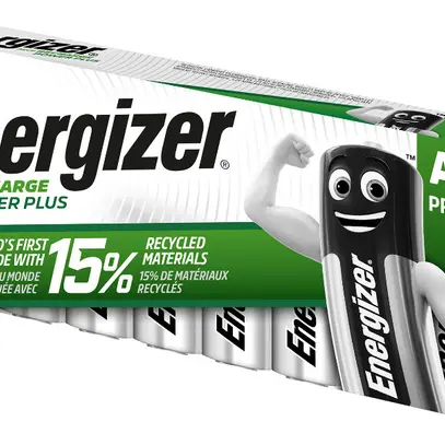 Accu NiMH Energizer Power Plus Mignon (AA), 1.2V, 2000mAh, scatola da 10 pezzi 