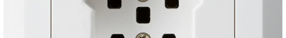 Prise ENC kallysto.line T25 blanc bornes à vis 