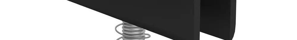 K2 XS Modulmittelklemme schwarz eloxiert 