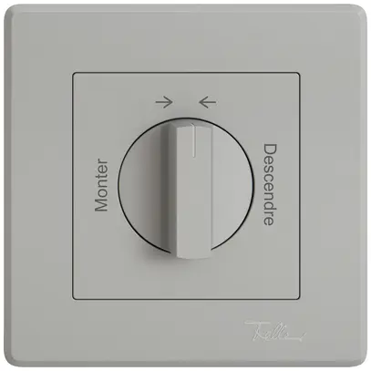 Kit di montaggio INC EDIZIO.liv SNAPFIX® pulsante girev.manop.Mont.→ ← Desc.grc 
