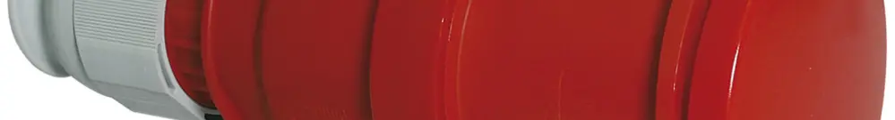 Prise mob.CEE Bals 5P 63A 400V 6h rouge IP44 nick.BV TE-Plus 