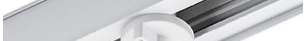 Abhängehalterung SG ShopLine Kunststoff/Stahl Ø25.6×52mm weiss 