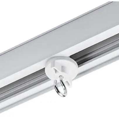 Abhängehalterung SG ShopLine Kunststoff/Stahl Ø25.6×52mm weiss 