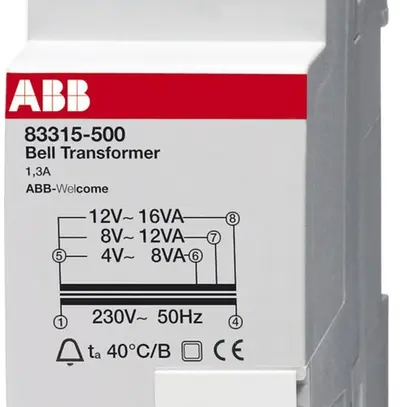 Trasformatore AMD ABB 230/12VAC 1.3A 2UM 