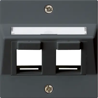 Kit de montage ENC kallysto 2×Keystone anthracite 