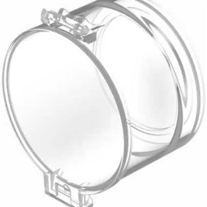 Coperchio di protezione EAO45 Ø30.5mm incolore trasparente 