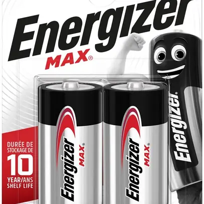 Batterie Alkali Energizer Max C LR14 1.5V Blister à 2 Stück 