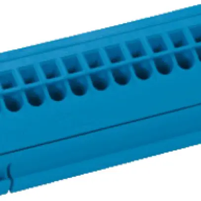 Bloc barre WAGO 12×0.5…4mm² gris clair 