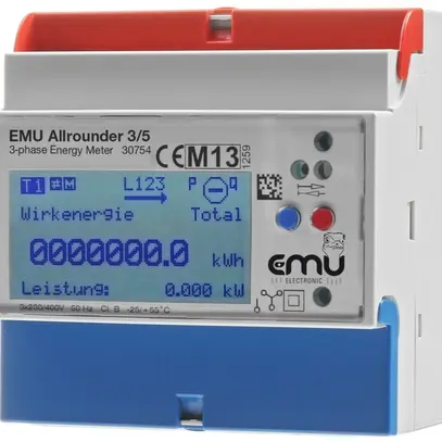 Contatore energia AMD EMU 3L 230/400VAC/5A/1A 