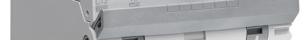 Disgiuntore differenziale Hager RCBO 4P 400V car.C 13A 0.03A tipo A HI 6kA 4UM 