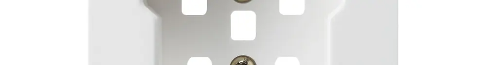 Frontplatte kallysto T25 weiss 60×60mm für Steckdose T25 