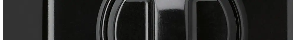 Contatto rotativo AP 0<-1/2L nero basico con manopola 