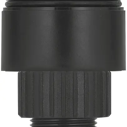 Adaptateur pour montage sur perçage WERMA EM, noir 