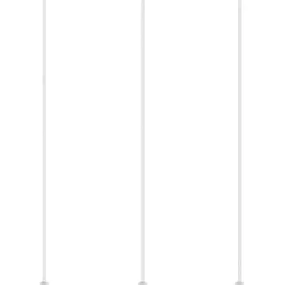 Luminaire suspendu SLV ASTO TUBE GU10 3×10W direct Ø70×125mm blanc 