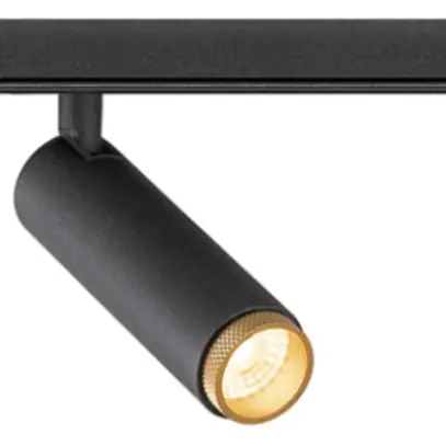 LED-Spot SLV GRIP S 1×9.8W 350lm 920…930 29° DALI 48V AD Ø30×101mm schwarz 