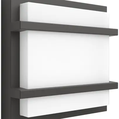Applique LED Petronia 12W 3000K 1200lm IP44, antracite 