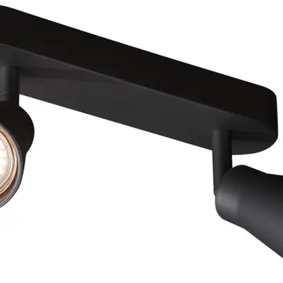 Plafoniera/lpda a muro SLV AVO DOUBLE CW GU10 2×50W 240×95×115mm nero 