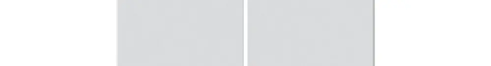 Faccia pulsante KNX Hager BA kallysto Z doppio bianco 45×45mm 