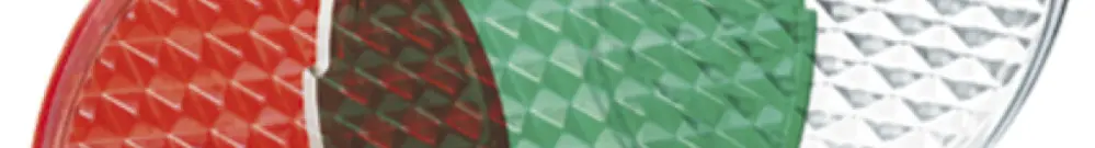 Set di lenti supplementari ESYLUX per SL P (rosso, verde, trasparente) 