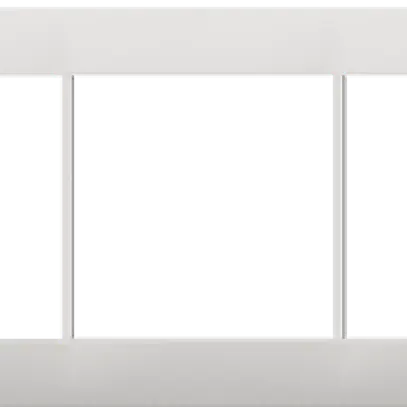 Intestazione per combinazione 1×3 INC SIDUS bianco 
