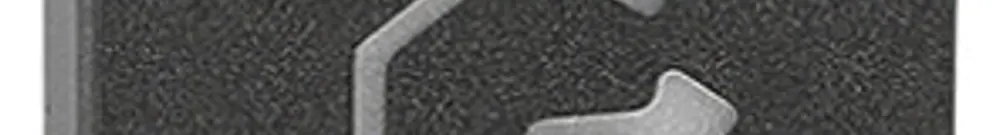 Coperchio tasto Living Now per pulsanti MyHOME 1 modulo con simbolo uscita nero 