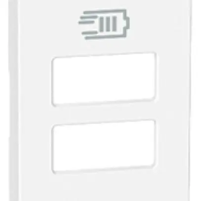 Copertura Legrand Living Now 2×USB 22×86×7mm bianco IP20 