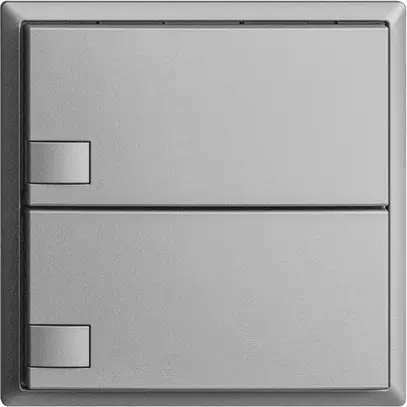Pulsante KNX RGB EDUE, 250mW, s.LED, 2×pulsante, com.1×tasto, si 