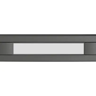 Poussoir 1/8 EDIZIO.liv SNAPFIX® p.KNX&UNI s.LED a.étiquette comm.2touch.grf 