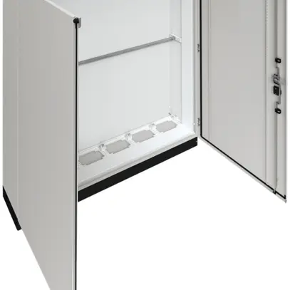 Armoire Hager univers CP II 1850×1550×275mm avec socle 100mm IP55 