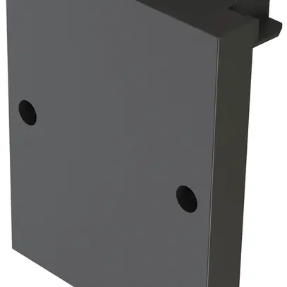 Cappa terminale DOTLUX CONNECT 74×58×9mm nero 