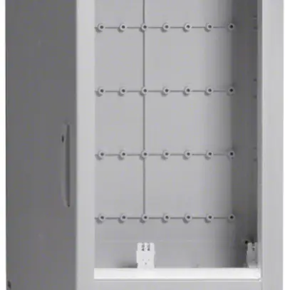 Armoire murale Hager Univers 120 modules 5 rangées 24UM SK II IP65 gris 