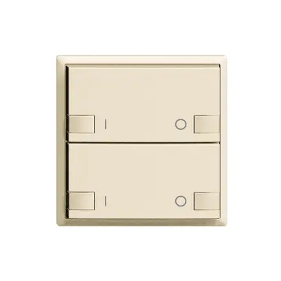 Poussoir ZEP 2c/2t ON-OFF station princ. EDIZIOdue crema 