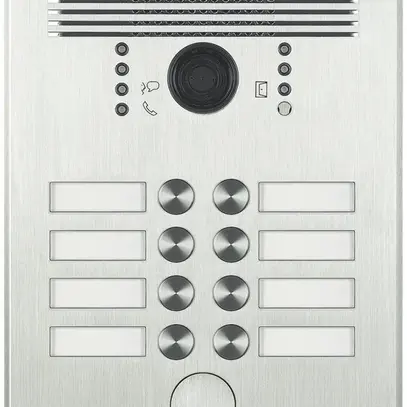 Citofono porta INC con video Bticino 2×4 pulsanti inoss. 