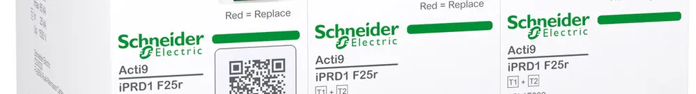 Scaricatore combinato Acti9 iPRD F25r tipo 1+2 3P 25kA 240V TN-C 6UM 