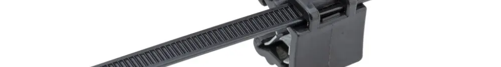 Clip di bordo PAN c.fascetta PLT2S-300 fissaggio laterale 3…6mm a piombo 