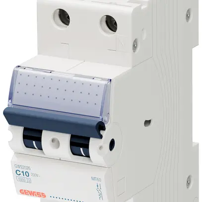 Disjoncteur Gewiss 90 MCB 2P 230V C 10A 6kA 2UM 