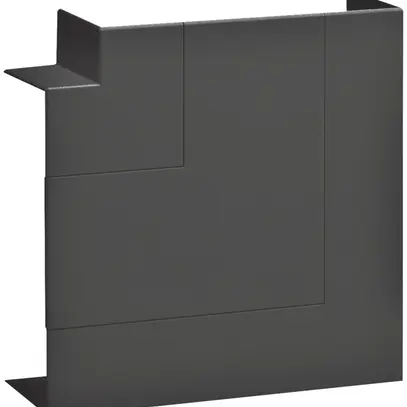 Angle plat tehalit BR 65170, noir graphite 